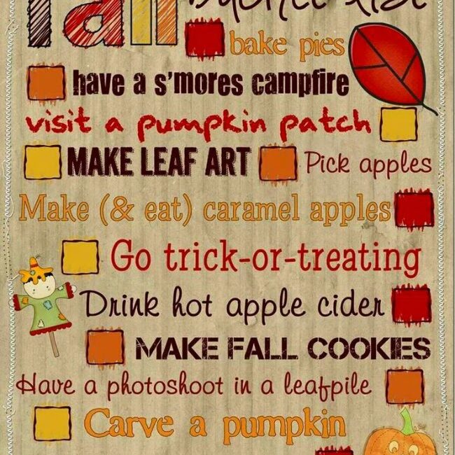 FallBucketList